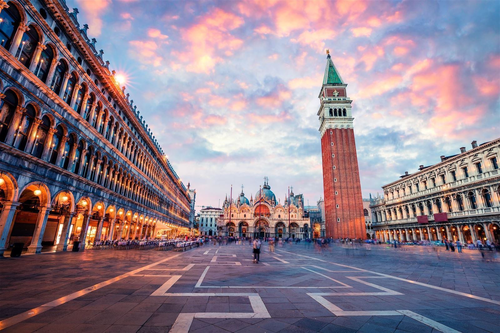  Italien Venetien Venedig San Marco Platz